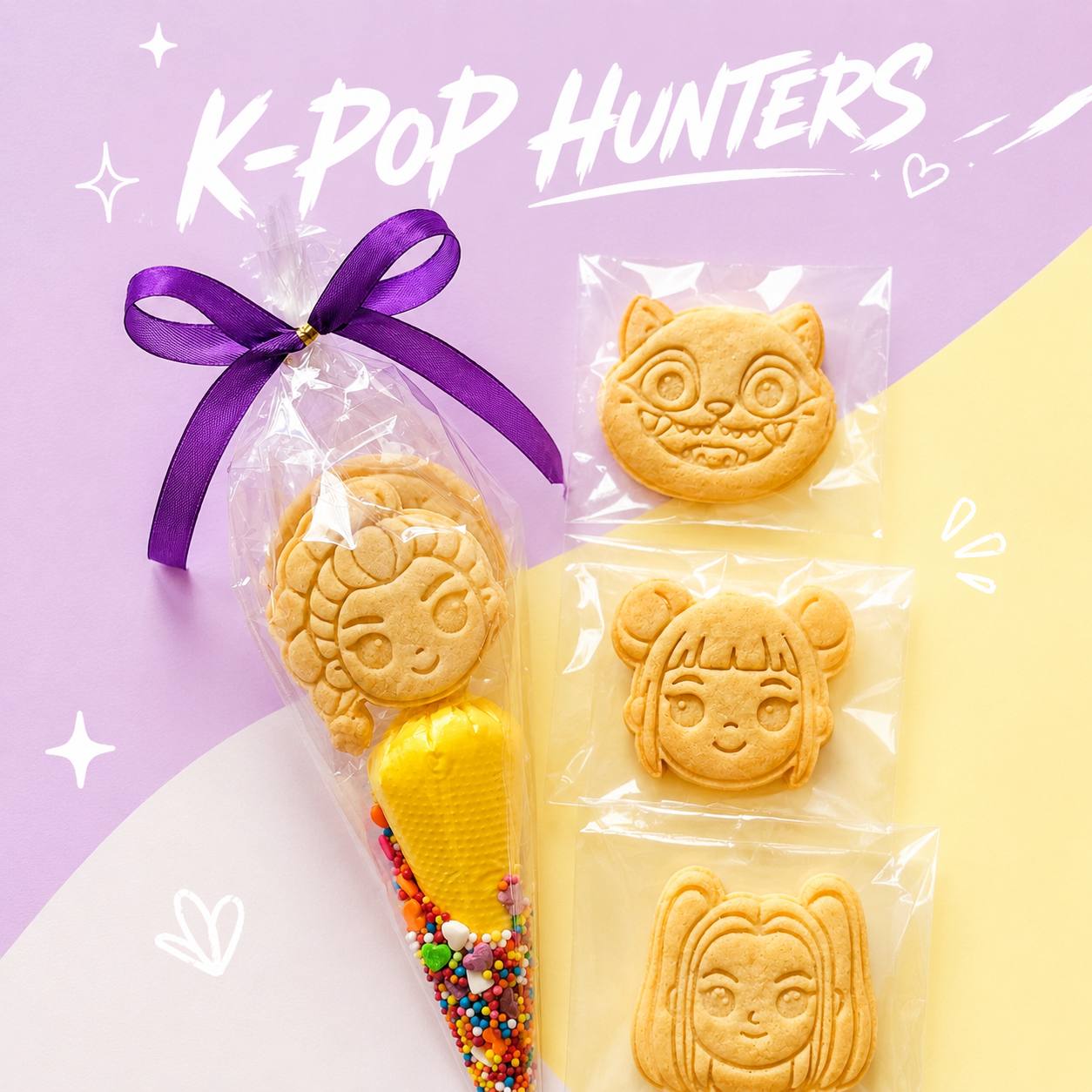 K-Pop Demon Hunters – Cookie Decorating Kit