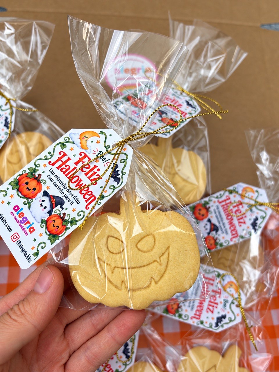 Personalised Halloween Cookie