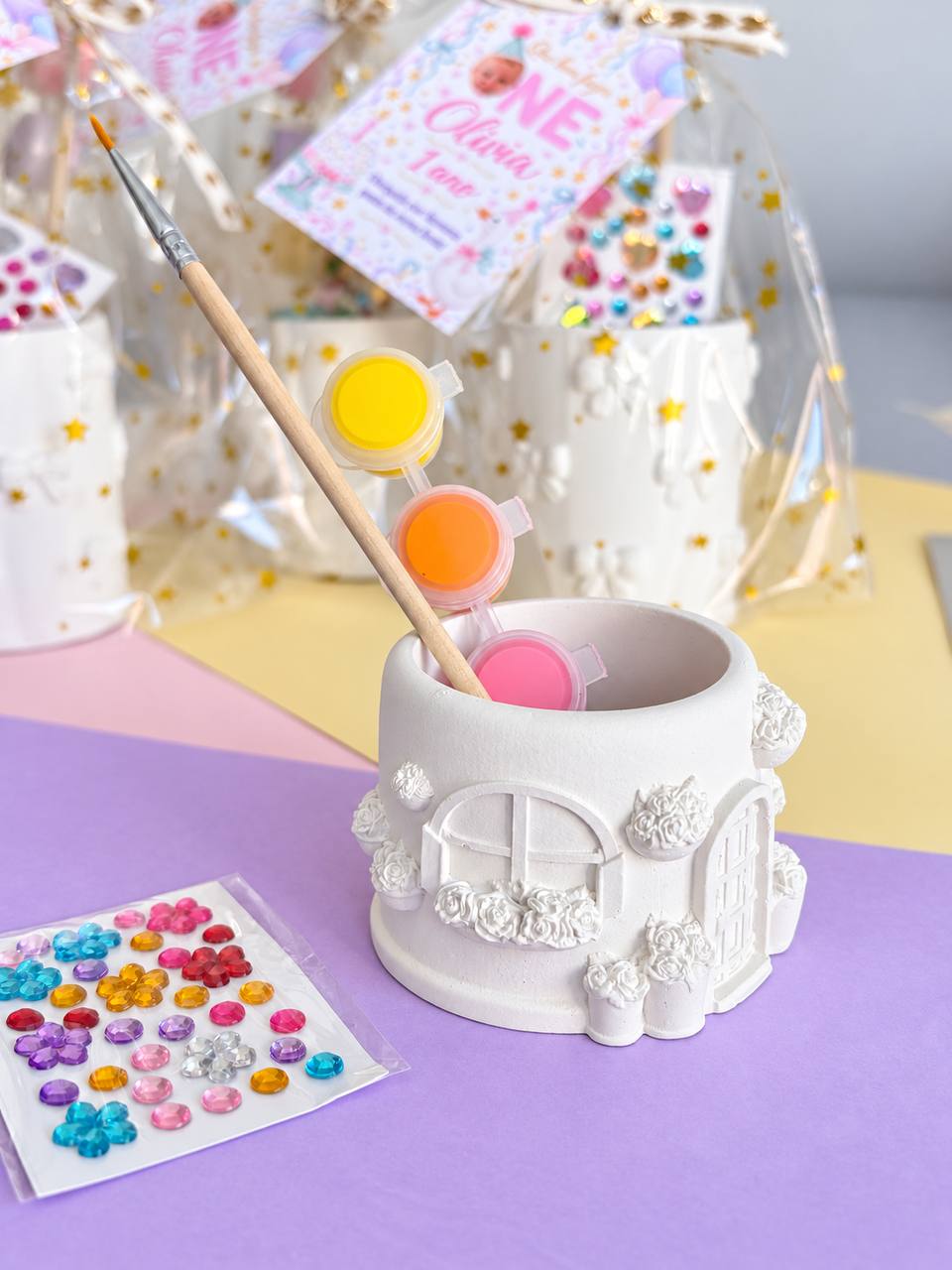 Paint Your Own Plaster Holder — Flower Cottage