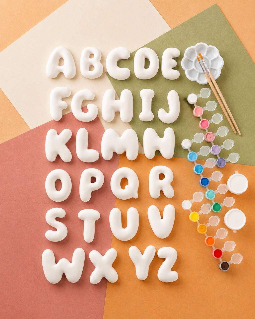 Bubble Letter Alphabet