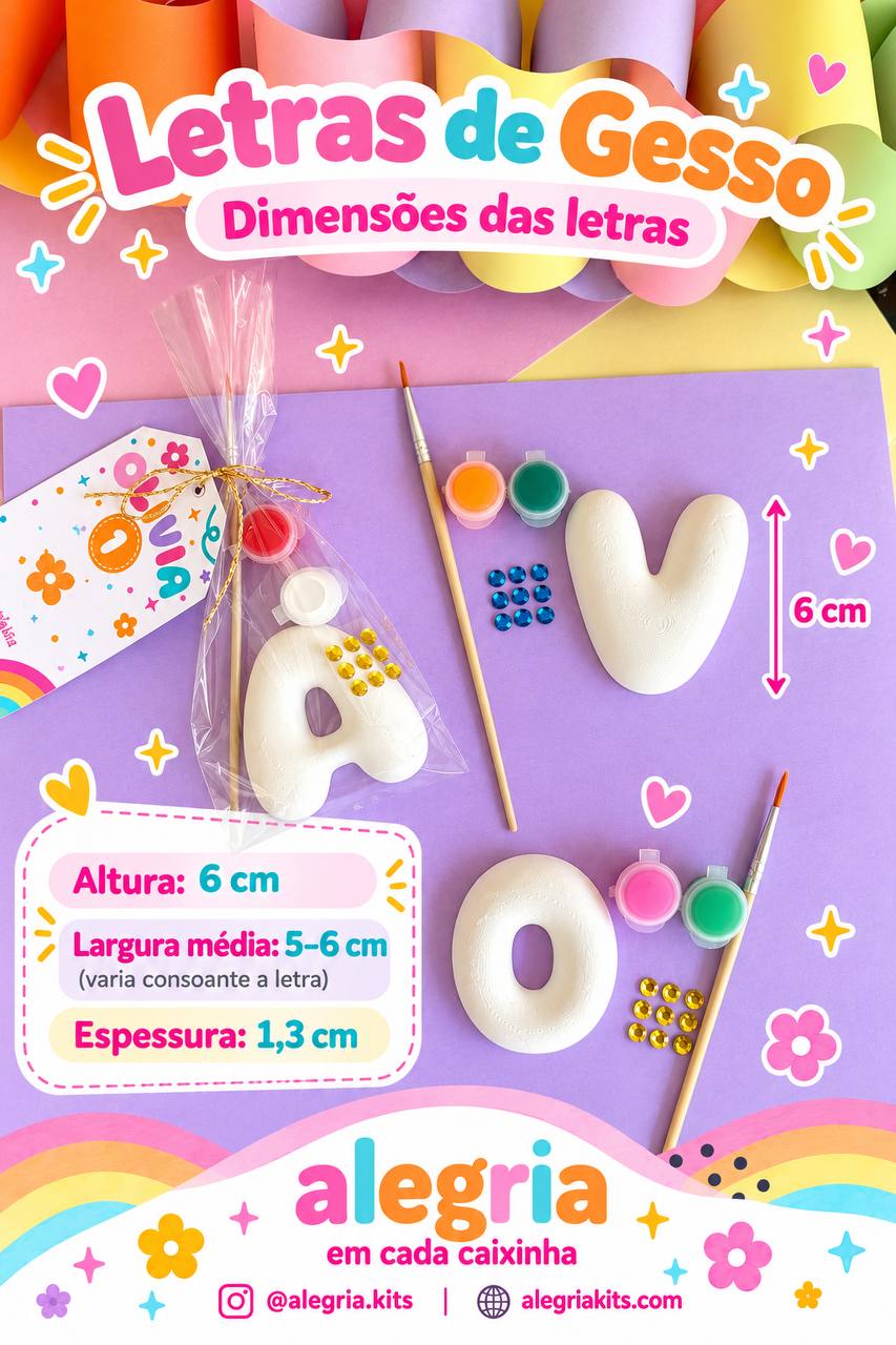 Bubble Letter Painting Kit