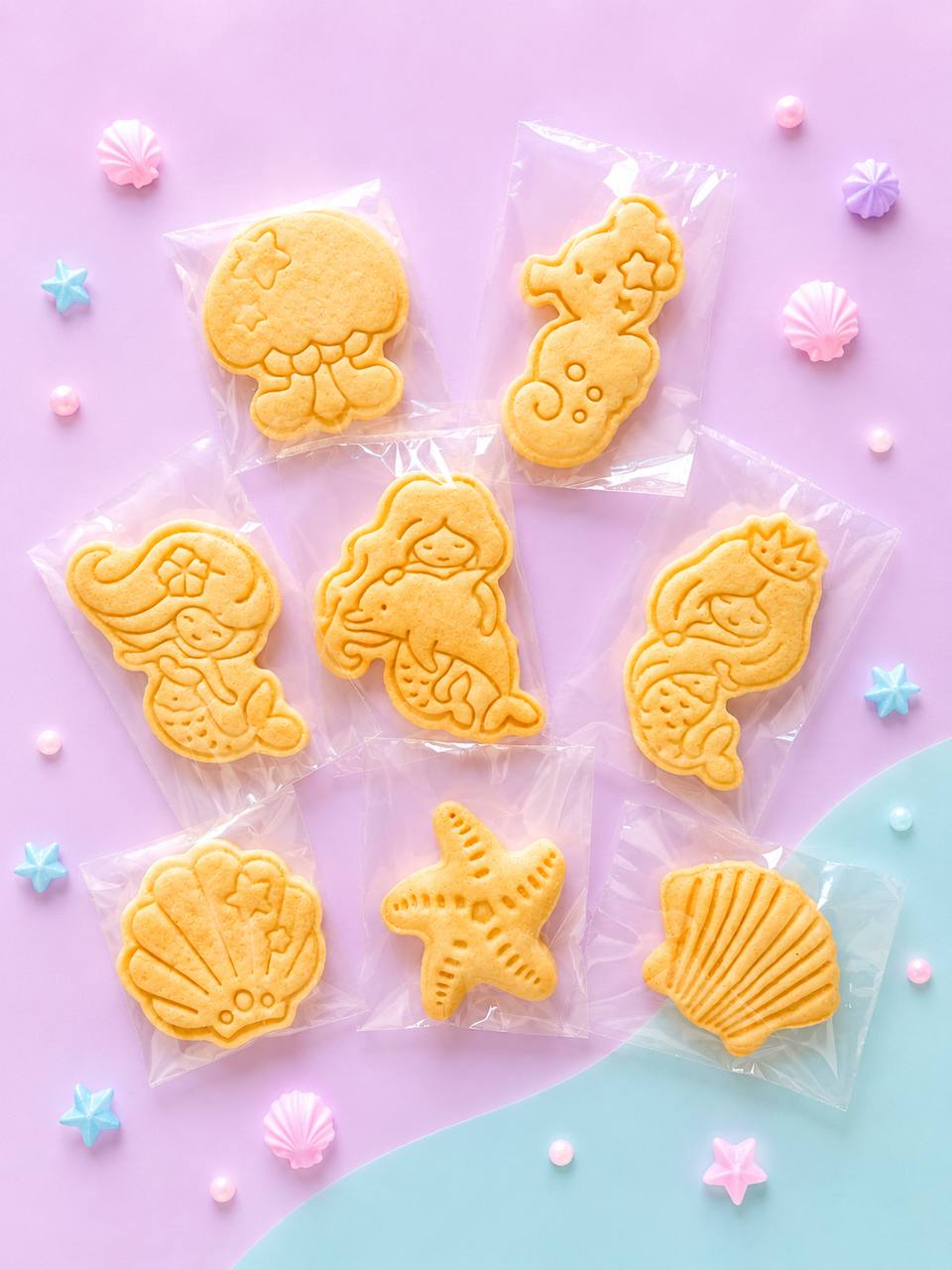 Mermaid – Cookie Decorating Kit